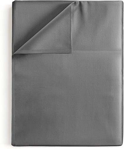 1200TC Series Dark Gray Solid Ultra Soft Egyptian Cotton DeepPkt Bedding Item - Picture 10 of 26