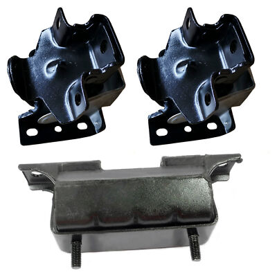 MotorKing 3-Piece Engine & Transmission Mount Set – Fits 2000-2006 GM 6.0L / 6.2L (Cadillac, Chevy, GMC)