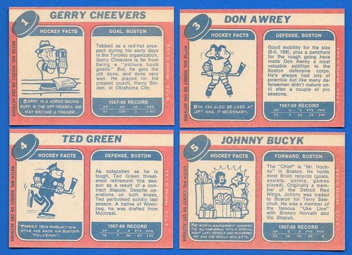 1968-69 TOPPS 68-69 NHL HOCKEY CARD 1-132 + ERROR SEE LIST - Picture 3 of 255