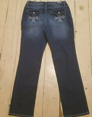 Earl Jean レディース
ブラウン レザー ライダースジャケット Earl Jean Embellished Low Rise Denim Jeans Women's Size 32 x