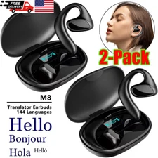 Translator Earbuds 144 Languages Real Time Online OffLine Translation Earphones
