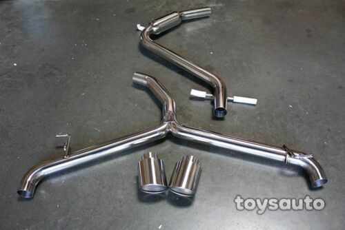 Rev9 3.5" Stainless Tip Catback Exhaust *Muffler Delete* for VW GTI 10-14 MK6 - Picture 2 of 4