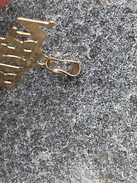 Vintage 14K Yellow Gold “Born To Dance” Charm - image 12