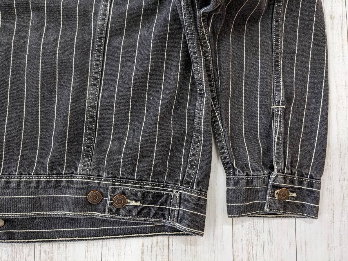Supreme x Levi's 18SS Pinstripe Trucker Jacket Pinstripe Supreme x Levi's 18SS Pinstripe Trucker Jacket Pinstripe