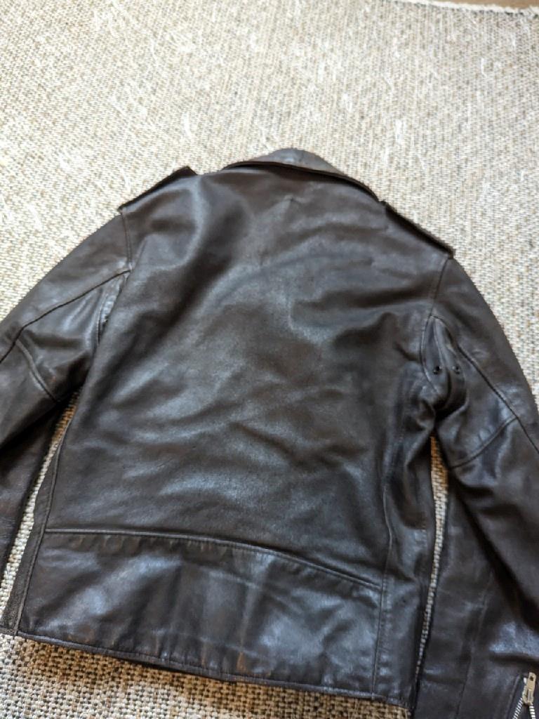 vintage SCHOTT leather PERFECTO leather jacket 36 black vintage SCHOTT leather PERFECTO leather jacket 36 black