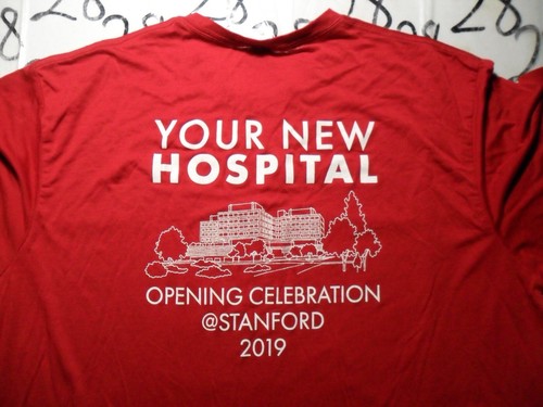 XL Stanford Healthcare Stanford Medicine Opening 100% Poly  Shirt - Picture 4 of 4