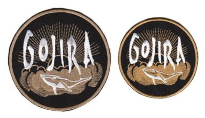 Gojira Patch Whale French Heavy Technical Death Progressive Metal Band Logo