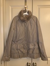 Valentino Ruffles Pink Puffer Coat Sz 10