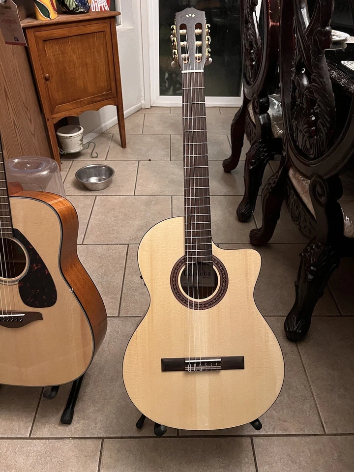 Guitarra de Cuerda Córdoba C5-CE SP Clásica Corte Acústico-Eléctrico Nylon Foto 3 de 4
