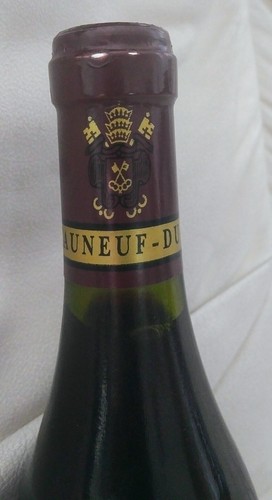 2002 Chateauneuf-du-pape Frankreich Cuvée Papillon Grand vin de France Rot Wein - Bild 7 von 8