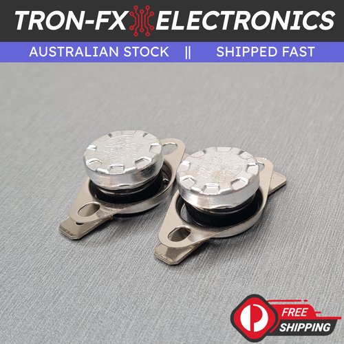 QUARKZMAN KSD301 Lot De 2 Thermostats 90 °C/194 °F 16 A Normalement