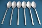 6 Place Oval Soup Spoons Villeroy & Boch New Wave 18/10 Indonesia New 8"