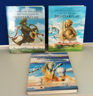 Meister Küche - 3 verschiedene Bücher
