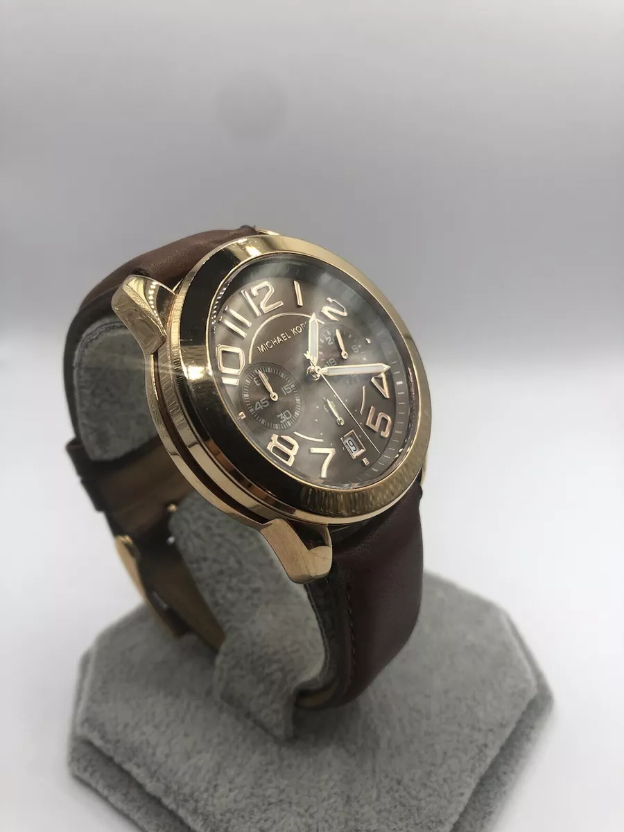 Michael Kors Mercer MK2265 Rose Gold Chronograph Date Quartz Watch