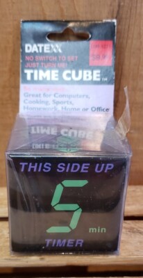 Vintage Datexx Time Cube DF-33