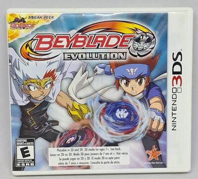 Beyblade: Evolution (Nintendo 3DS, 2013) Complete with Manual Tested