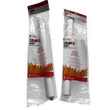 Loew Cornell Simply Art Rice Paper Roll 12x120 inches two rolls crafting