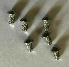 BICYCLE HEAD BADGE RIVETS Bicycle Headbadge Spiral Rivit Screw Rivets 6 Pcs.