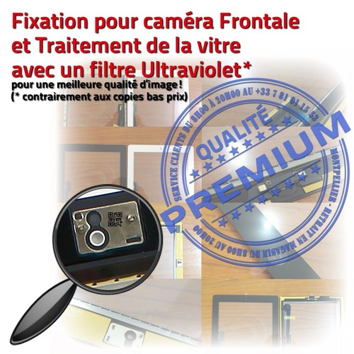 Vitre Ecran Tactile iPad 4 A1459 Noir Assemblée Home Pré-monté Adhésif PREMIUM - Photo 4/5