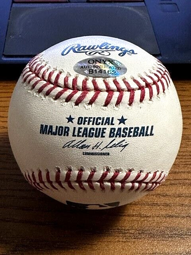HUNTER PENCE SIGNED AUTOGRAPHED OML BASEBALL! Giants, Astros, Phillies! ONYX! - Picture 2 of 2