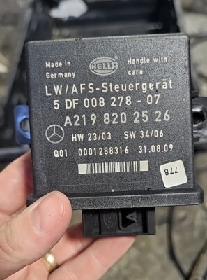 MERCEDES CLS350 W219 HEADLIGHT CONTROL MODULE UNIT ECU 2010 A2198202526