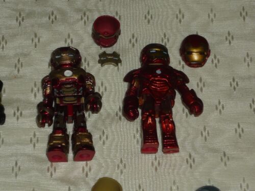 LOT OF 8 MINIMATES IRON MAN FIGURES WHIPLASH MANDARIN IRON PATRIOT MORE++ - Picture 3 of 10