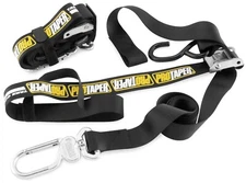 NEW PROTAPER 022819 1-1/2" TIE DOWN STRAPS - BLACK - MOTORCYCLE/OFFROAD