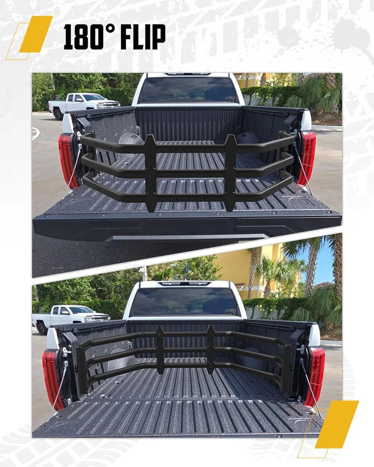 Truck Bed Extender Fit for 2022 2023 2024 2025 Nissan Frontier Tailgate Extender - Image 4 of 4