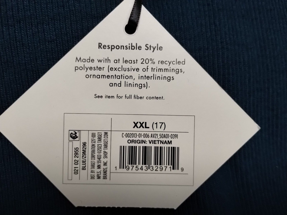 AVA & VIV Men's Size XXL Dark Green Teal Long Sleeve Shirt Sweater 1/4