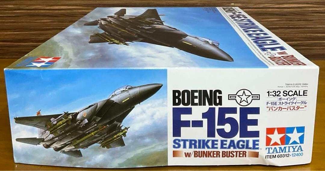 ★新品★タミヤ ボーイング F-15E ストライクイーグル 1/32 60312 1/32 SCALE BOEING F-15E STRIKE EAGLE W/BUNKER BUSTER | TAMIYA