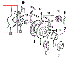 BMW 5 E39 2.5i ABS-Sensor hinten rechts 34521182160 Neuwertig - Bild 2 von 2