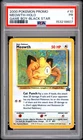 2000 POKEMON PROMO BLACK STAR GAME BOY #10 MEOWTH-HOLO PSA 1