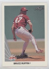 1990 Leaf Wrong Back Jose De Jesus Bruce Ruffin (Jose DeJesus Back) #151-415 0a2