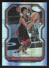 2021 Panini Prizm WNBA #44 Angel McCoughtry Prizms Hyper