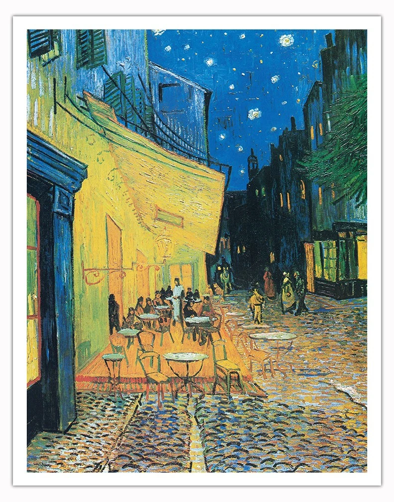Cafe Terrace At Night In Art Prints for sale | eBay
