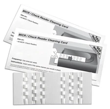 Genuine Kicteam KICCRB15  MICR Check Reader Cleaning Card