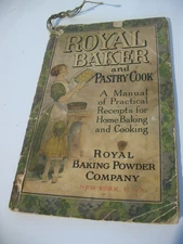 Royal Baker and Pastry Cook Baking Powder Company NY Old Book