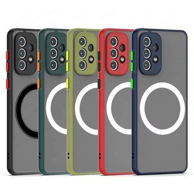 MagSafe Hülle für Samsung Galaxy S26 S25 S24 S23 S22 S21 S20 FE A55 Schutz Case