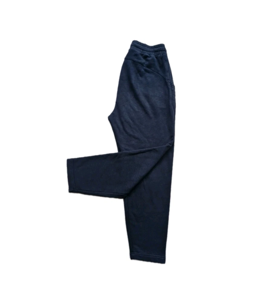 Sweaty Betty Womens Navy Cotton Elasticated Waist Track Trousers. Size Medium. - Image 3 of 4