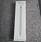 Universal Stylus Pen White, USB Type-C Charging, Long Battery Life iOS/Android