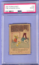 1951/52 Parkhurst Hockey #52 The Winning Goal Bill Barilko PSA 2 Good