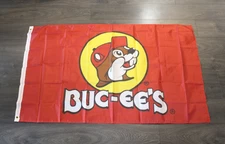 Buc-ee's Beaver Flag Banner 3x5 feet Buc-ee Buc-ees