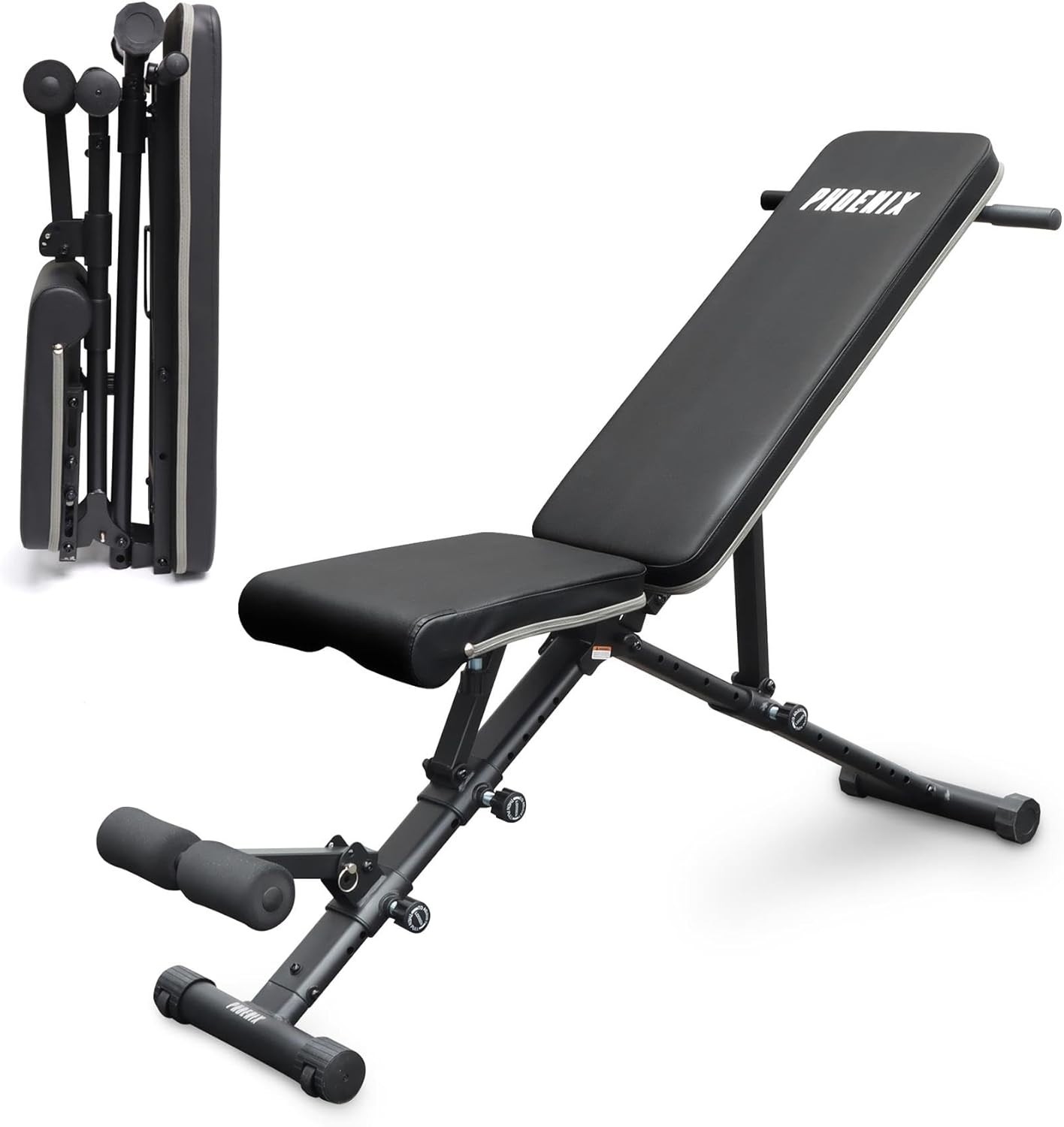 Banco de entrenamiento plegable de alta resistencia 362 kg gimnasio en casa multiposición