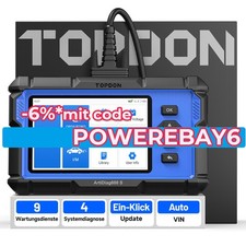 TOPDON AD600S 2.0 Profi KFZ OBD2 Diagnoseger�...