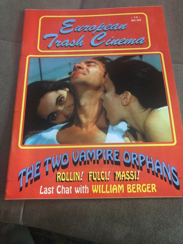 Film Magazine EUROPEAN TRASH CINEMA #13 - WILLIAM BERGER ALEX DeLaIGLESIA 1994