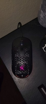 Glorious PC Gaming Race Model O Wired Optical RGB Gaming Mouse Black 6 Buttons 