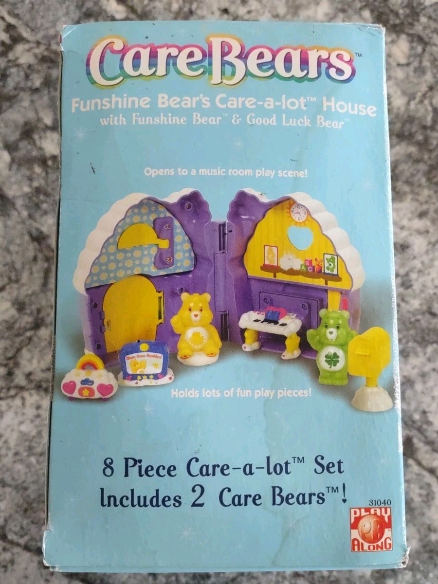 Care Bears 2003 Cares A Lot World Funshine Bears House good luck