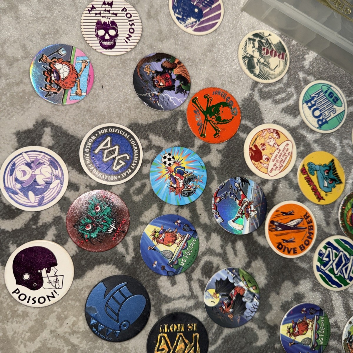 VINTAGE The World POG Federation Micro Tournament Game Pack Lot Of