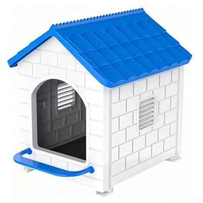 Chicken Nesting Box, Plastic Compartment Chicken Nesting Boxes (Blue)