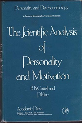 Scientific Analysis of Personality and ..., Kline, Paul